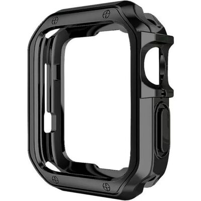 Hurtel Soft Strong Watch Case für Apple Watch 45 mm (Serie 7/8/9) - Schwarz, Montre connectée : accessoires, Noir - Publicité Hurtel Soft Strong Watch Case für Apple Watch 45 mm (Serie 7/8/9) - Schwarz, Montre connectée : accessoires, Noir - Publicité