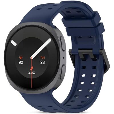 Tech-Protect BRACELET EN SILICONE AIR POUR SAMSUNG GALAXY WATCH 8 / 9 / CLASSIC (40 / 44 / 46 MM) BLEU MARINE, Montre connectée : accessoires, Bleu - Publicité Tech-Protect BRACELET EN SILICONE AIR POUR SAMSUNG GALAXY WATCH 8 / 9 / CLASSIC (40 / 44 / 46 MM) BLEU MARINE, Montre connectée : accessoires, Bleu - Publicité
