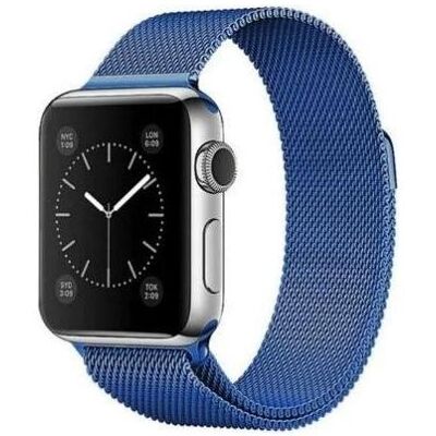 iLike Bracelet magnétique Watch 7 45mm Bracelet magnétique (45 mm), Sangles de montre, Bleu - Publicité iLike Bracelet magnétique Watch 7 45mm Bracelet magnétique (45 mm), Sangles de montre, Bleu - Publicité