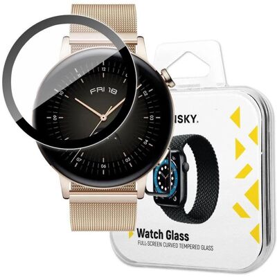 Wozinsky Verre hybride pour Huawei Watch GT 3 46 mm, noir, Montre connectée : accessoires, Transparent - Publicité Wozinsky Verre hybride pour Huawei Watch GT 3 46 mm, noir, Montre connectée : accessoires, Transparent - Publicité