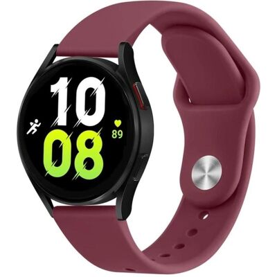Screenguard Bracelet sport Samsung Galaxy Watch5 Silicone Strap (Silicone), Sangles de montre, Rouge - Publicité Screenguard Bracelet sport Samsung Galaxy Watch5 Silicone Strap (Silicone), Sangles de montre, Rouge - Publicité