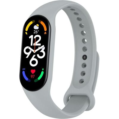 Screenguard Bracelet de remplacement Xiaomi Smart Band 7 Silicone Strap (Silicone), Sangles de montre, Gris - Publicité Screenguard Bracelet de remplacement Xiaomi Smart Band 7 Silicone Strap (Silicone), Sangles de montre, Gris - Publicité