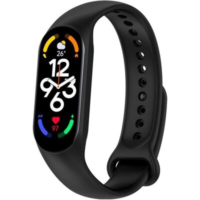 Screenguard Bracelet de remplacement Xiaomi Smart Band 7 Silicone Strap (Silicone), Sangles de montre, Noir - Publicité Screenguard Bracelet de remplacement Xiaomi Smart Band 7 Silicone Strap (Silicone), Sangles de montre, Noir - Publicité