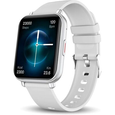 Montre intelligente Niceboy Watch 4 Argent Arctique - Tracker d'activité - Publicité Montre intelligente Niceboy Watch 4 Argent Arctique - Tracker d'activité - Publicité