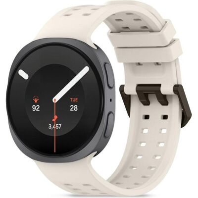 Tech-Protect BRACELET EN SILICONE « AIR » POUR SAMSUNG GALAXY WATCH 8 / 9 / CLASSIC (40 / 44 / 46 MM) STARLIGHT, Montre connectée : accessoires, Beige - Publicité Tech-Protect BRACELET EN SILICONE « AIR » POUR SAMSUNG GALAXY WATCH 8 / 9 / CLASSIC (40 / 44 / 46 MM) STARLIGHT, Montre connectée : accessoires, Beige - Publicité