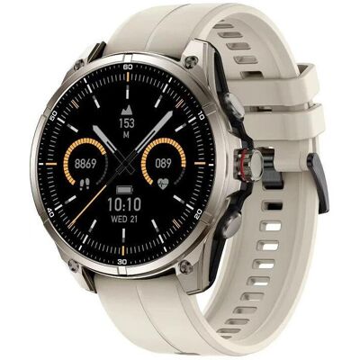 Carneo - Chytrà hodinky GTR eXpedition Titan - Sand Grey (44 mm, sans carte SIM), Montre connectée - Publicité Carneo - Chytrà hodinky GTR eXpedition Titan - Sand Grey (44 mm, sans carte SIM), Montre connectée - Publicité