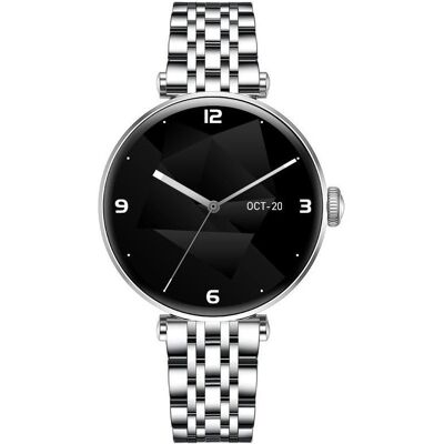 Gravity Smartwatch Smartwatch Srebrny Czarny 2 Paski GT26-9 (40 mm, sans carte SIM), Montre connectée - Publicité Gravity Smartwatch Smartwatch Srebrny Czarny 2 Paski GT26-9 (40 mm, sans carte SIM), Montre connectée - Publicité