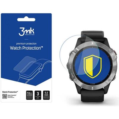 3MK hybrid glass Watch Protection FG for Garmin Fenix 6, Film de protection pour smartwatch - Publicité 3MK hybrid glass Watch Protection FG for Garmin Fenix 6, Film de protection pour smartwatch - Publicité