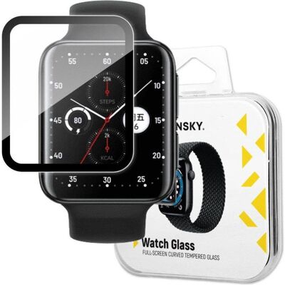 Wozinsky Verre hybride pour Oppo Watch 2 42 mm noir, Film de protection pour smartwatch, Noir - Publicité Wozinsky Verre hybride pour Oppo Watch 2 42 mm noir, Film de protection pour smartwatch, Noir - Publicité