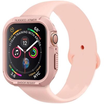 Screenguard Étui pour Apple Watch 40mm Rugged Armor, Montre connectée : accessoires, Rose - Publicité Screenguard Étui pour Apple Watch 40mm Rugged Armor, Montre connectée : accessoires, Rose - Publicité