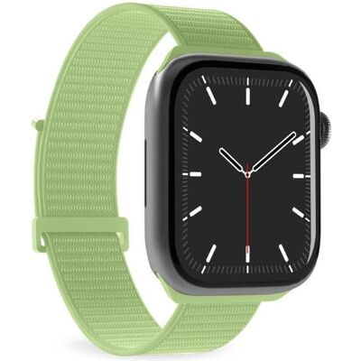 Puro "SPORT" Apple Watch Armband 44-45-46-49mm (44 mm, tissu nylon), Sangles de montre, Vert - Publicité Puro "SPORT" Apple Watch Armband 44-45-46-49mm (44 mm, tissu nylon), Sangles de montre, Vert - Publicité