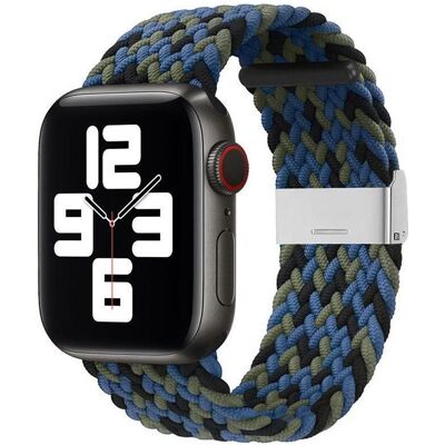 iLike Montre 38/40/41mm Braided Fabric Strap (38 mm, 40 mm, 41 mm, Tissu), Sangles de montre, Bleu - Publicité iLike Montre 38/40/41mm Braided Fabric Strap (38 mm, 40 mm, 41 mm, Tissu), Sangles de montre, Bleu - Publicité