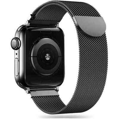Bracelet en acier inoxydable Apple Watch - Noir - 42mm Accessoire - Publicité Bracelet en acier inoxydable Apple Watch - Noir - 42mm Accessoire - Publicité