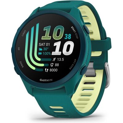 Garmin Forerunner 170 Music GPS Running Watch, blue-green, Montre connectée - Publicité Garmin Forerunner 170 Music GPS Running Watch, blue-green, Montre connectée - Publicité