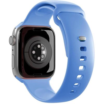 Puro ICON Strap Pour Apple Watch 42-44-45-49mm (Silicone), Sangles de montre, Bleu - Publicité Puro ICON Strap Pour Apple Watch 42-44-45-49mm (Silicone), Sangles de montre, Bleu - Publicité