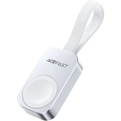 Chargeur sans fil Acefast E21 5W - Argent - pour Apple Watch - Publicité Chargeur sans fil Acefast E21 5W - Argent - pour Apple Watch - Publicité