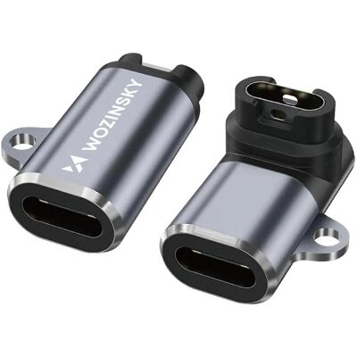 Wozinsky WAYGS1 USB-C-Adapter für Garmin Smartwatch - Grau, Montre connectée : accessoires, Gris - Publicité Wozinsky WAYGS1 USB-C-Adapter für Garmin Smartwatch - Grau, Montre connectée : accessoires, Gris - Publicité