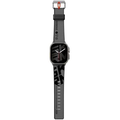 Skinarma Band Spunk Apple Watch Ultra pewter green (Matières plastiques, Silicone), Sangles de montre, Vert - Publicité Skinarma Band Spunk Apple Watch Ultra pewter green (Matières plastiques, Silicone), Sangles de montre, Vert - Publicité