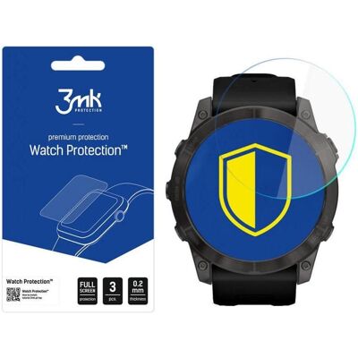 3MK hybrid glass Watch Protection FG for Garmin Fenix 7, Film de protection pour smartwatch, Vert - Publicité 3MK hybrid glass Watch Protection FG for Garmin Fenix 7, Film de protection pour smartwatch, Vert - Publicité