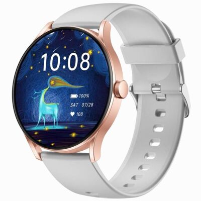 Gravity Smartwatch Smartwatch Szary Różowy GT2-3 PRO (45 mm, sans carte SIM), Montre connectée - Publicité Gravity Smartwatch Smartwatch Szary Różowy GT2-3 PRO (45 mm, sans carte SIM), Montre connectée - Publicité
