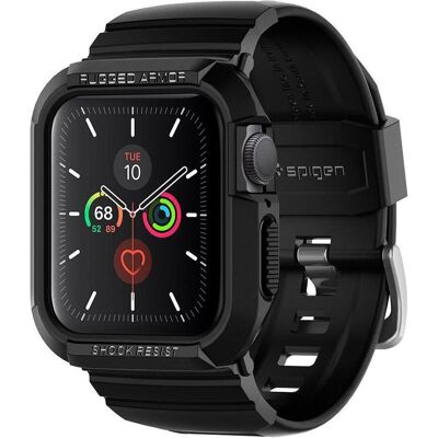 Spigen RUGGED ARMOR "PRO" Apple Watch 4 / 5 / 6 / 7 / 8 / SE (40 / 41MM) BLACK, Montre connectée : accessoires, Noir - Publicité Spigen RUGGED ARMOR "PRO" Apple Watch 4 / 5 / 6 / 7 / 8 / SE (40 / 41MM) BLACK, Montre connectée : accessoires, Noir - Publicité