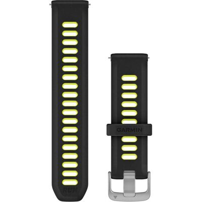 Garmin Ersatzarmband (20 mm, Silicone), Sangles de montre, Noir, Jaune - Publicité Garmin Ersatzarmband (20 mm, Silicone), Sangles de montre, Noir, Jaune - Publicité