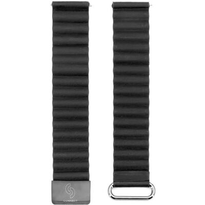 Connect Boucle arrière corticale de 20mm à aspiration magnétique (130mm M/L) (cortical), Sangles de montre, Noir - Publicité Connect Boucle arrière corticale de 20mm à aspiration magnétique (130mm M/L) (cortical), Sangles de montre, Noir - Publicité