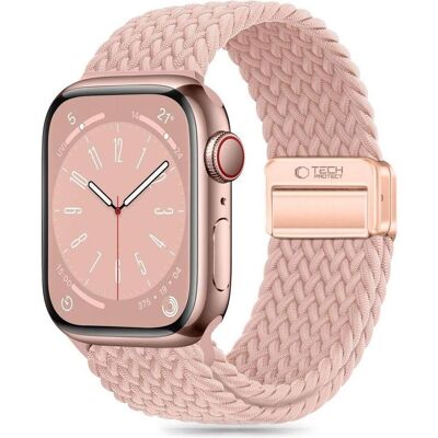 Bracelet en nylon pour Apple Watch - Dusty Rose - Compatible avec Series 4-9 / SE - Publicité Bracelet en nylon pour Apple Watch - Dusty Rose - Compatible avec Series 4-9 / SE - Publicité