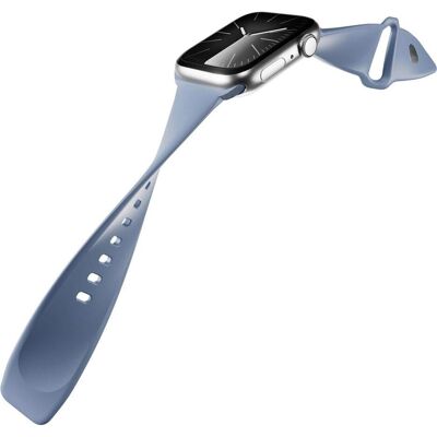 Puro "ICON" Apple Watch Armband 38-40-41-42mm (Silicone), Sangles de montre, Bleu - Publicité Puro "ICON" Apple Watch Armband 38-40-41-42mm (Silicone), Sangles de montre, Bleu - Publicité