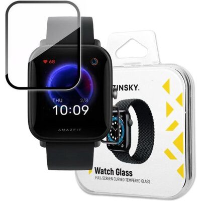 Protection Montre Hybride Amazfit Bip U - Noir WOZINSKY - Publicité Protection Montre Hybride Amazfit Bip U - Noir WOZINSKY - Publicité