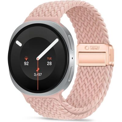 Tech-Protect NYLONMAG SAMSUNG GALAXY WATCH 8 / 9 / CLASSIC (40 / 44 / 46 MM) DUSTY ROSE, Film de protection pour smartwatch, Pink, Rose - Publicité Tech-Protect NYLONMAG SAMSUNG GALAXY WATCH 8 / 9 / CLASSIC (40 / 44 / 46 MM) DUSTY ROSE, Film de protection pour smartwatch, Pink, Rose - Publicité