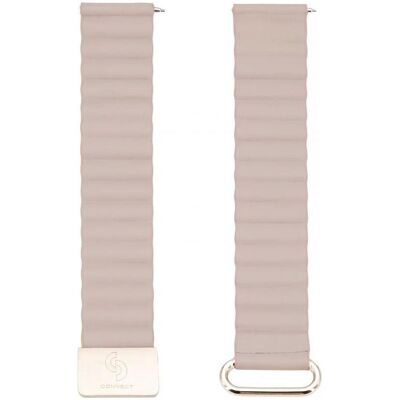 Connect Boucle arrière corticale de 22mm à aspiration magnétique (130mm M/L) (22 mm, cortical), Sangles de montre, Marron - Publicité Connect Boucle arrière corticale de 22mm à aspiration magnétique (130mm M/L) (22 mm, cortical), Sangles de montre, Marron - Publicité