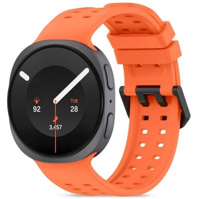 Tech-Protect BRACELET EN SILICONE AIR POUR SAMSUNG GALAXY WATCH 8 / 9 / CLASSIC (40 / 44 / 46 MM) ORANGE, Montre connectée : accessoires, Orange - Publicité Tech-Protect BRACELET EN SILICONE AIR POUR SAMSUNG GALAXY WATCH 8 / 9 / CLASSIC (40 / 44 / 46 MM) ORANGE, Montre connectée : accessoires, Orange - Publicité