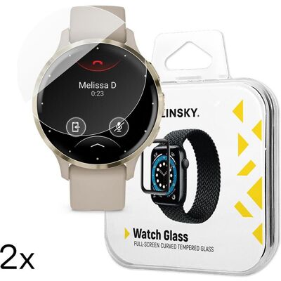 Wozinsky 2x Full Glue Garmin Venu 3S (41mm), Film de protection pour smartwatch, Transparent - Publicité Wozinsky 2x Full Glue Garmin Venu 3S (41mm), Film de protection pour smartwatch, Transparent - Publicité