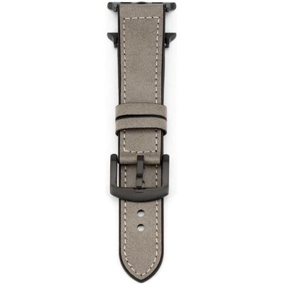 Connect Montre 38/40/41mm Silicone patch Leather Strap (132mm M/L) (Patch en silicone Cuir), Sangles de montre, Argent - Publicité Connect Montre 38/40/41mm Silicone patch Leather Strap (132mm M/L) (Patch en silicone Cuir), Sangles de montre, Argent - Publicité