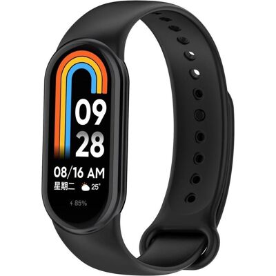 Screenguard Bracelet de remplacement Xiaomi Smart Band 8 Silicone Strap (Silicone), Sangles de montre, Noir - Publicité Screenguard Bracelet de remplacement Xiaomi Smart Band 8 Silicone Strap (Silicone), Sangles de montre, Noir - Publicité