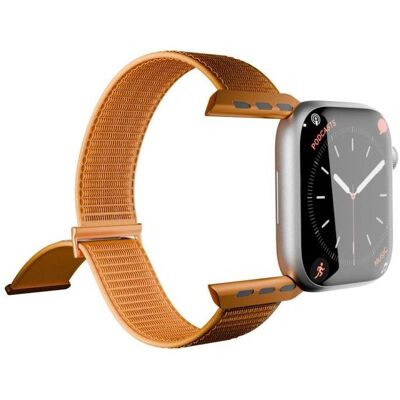 Puro "SPORT" Apple Watch Armband 44-45-46-49mm (Tissu en nylon), Sangles de montre, Orange - Publicité Puro "SPORT" Apple Watch Armband 44-45-46-49mm (Tissu en nylon), Sangles de montre, Orange - Publicité
