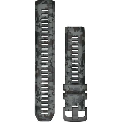 Garmin Instinct 2 Ersatzarmband (22 mm, Acier inoxydable, Silicone), Sangles de montre, Noir, Gris - Publicité Garmin Instinct 2 Ersatzarmband (22 mm, Acier inoxydable, Silicone), Sangles de montre, Noir, Gris - Publicité