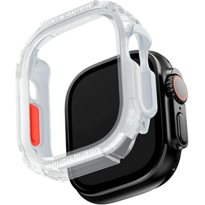 Skinarma Case Atom for Apple Watch 49mm frost, Montre connectée : accessoires, Transparent - Publicité Skinarma Case Atom for Apple Watch 49mm frost, Montre connectée : accessoires, Transparent - Publicité