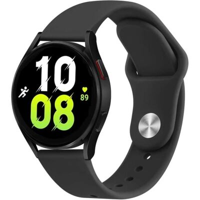 Screenguard Bracelet sport Samsung Galaxy Watch5 Silicone Strap (Silicone), Sangles de montre, Noir - Publicité Screenguard Bracelet sport Samsung Galaxy Watch5 Silicone Strap (Silicone), Sangles de montre, Noir - Publicité