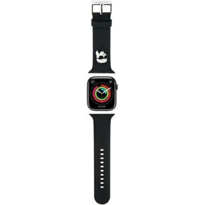 Bracelet en silicone 3D Rubber Karl Head de Karl Lagerfeld pour Apple Watch - Publicité Bracelet en silicone 3D Rubber Karl Head de Karl Lagerfeld pour Apple Watch - Publicité