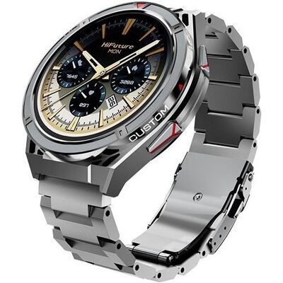 HiFuture smartwatch Active silver HSSW9SL (36.32 mm, sans carte SIM), Montre connectée - Publicité HiFuture smartwatch Active silver HSSW9SL (36.32 mm, sans carte SIM), Montre connectée - Publicité