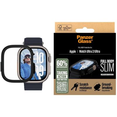 PanzerGlass Montre corps complet, Montre connectée : accessoires, Noir, Transparent - Publicité PanzerGlass Montre corps complet, Montre connectée : accessoires, Noir, Transparent - Publicité