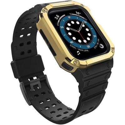 Coque et Bracelet de Protection pour Apple Watch - Noir - Publicité Coque et Bracelet de Protection pour Apple Watch - Noir - Publicité