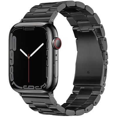 Forcell Strap F-DESIGN FA10 stainless steel strap for APPLE Watch 42 / 44 / 45 / 49 mm black (Acier inoxydable), Sangles de montre, Noir - Publicité Forcell Strap F-DESIGN FA10 stainless steel strap for APPLE Watch 42 / 44 / 45 / 49 mm black (Acier inoxydable), Sangles de montre, Noir - Publicité