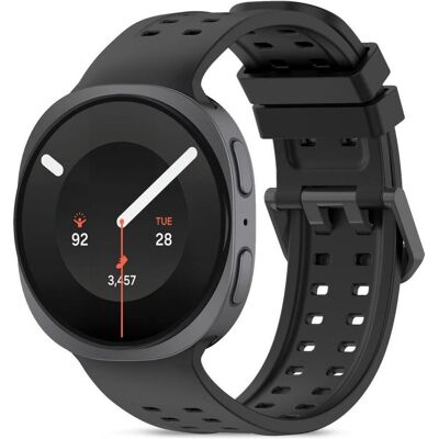 Tech-Protect BRACELET EN SILICONE AIR POUR SAMSUNG GALAXY WATCH 8 / 9 / CLASSIC (40 / 44 / 46 MM) NOIR, Montre connectée : accessoires, Noir - Publicité Tech-Protect BRACELET EN SILICONE AIR POUR SAMSUNG GALAXY WATCH 8 / 9 / CLASSIC (40 / 44 / 46 MM) NOIR, Montre connectée : accessoires, Noir - Publicité