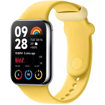 Xiaomi Smart Band 8 Pro - Bracelet à dégagement rapide en TPU jaune citron - Publicité Xiaomi Smart Band 8 Pro - Bracelet à dégagement rapide en TPU jaune citron - Publicité