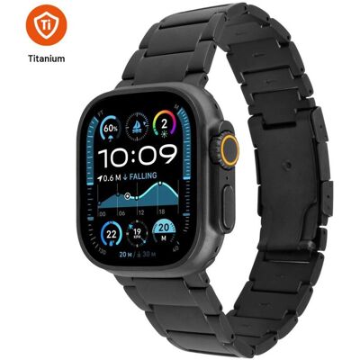 Fixed Titan Clock Basis Apple Watch 44/45/46/49mm für Smart Watch, schwarz (Acier inoxydable, Métal, Titane), Sangles de montre, Noir - Publicité Fixed Titan Clock Basis Apple Watch 44/45/46/49mm für Smart Watch, schwarz (Acier inoxydable, Métal, Titane), Sangles de montre, Noir - Publicité