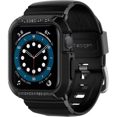 Spigen RUGGED ARMOR "PRO" Apple Watch 4 / 5 / 6 / 7 / 8 / SE (40 / 41MM) BLACK, Montre connectée : accessoires, Noir - Publicité Spigen RUGGED ARMOR "PRO" Apple Watch 4 / 5 / 6 / 7 / 8 / SE (40 / 41MM) BLACK, Montre connectée : accessoires, Noir - Publicité