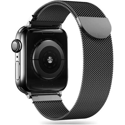 Bracelet en acier inoxydable Apple Watch - Noir - 42mm Accessoire - Publicité Bracelet en acier inoxydable Apple Watch - Noir - 42mm Accessoire - Publicité